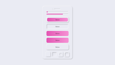 UI Pink Phone Design app branding design graphic design icon illustration logo tutorial ui vector