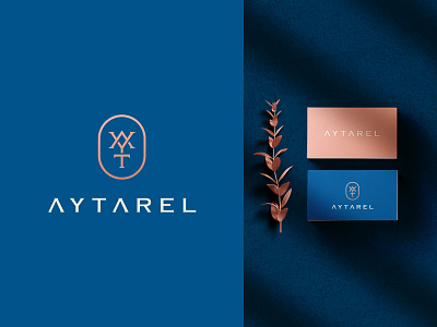 Aytarel apparel ay branding clever clothing design female flat icon letter lettering logo luxury mark minimal monogram premium typeface women