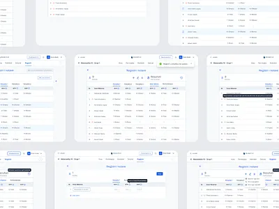 Gradebook UX e learning e learning ui e learning ux grade gradebook gradebook design grades lynda screens skillshare student grades student ui students students ui udemy