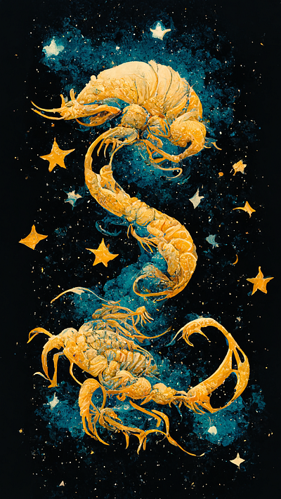 Zodiac: Scorpio abstract animal design graphic design illustration zodiac