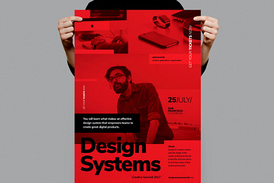 Design Conference Poster / Flyer catalog clean cloud conference design design poster flyer flyer poster graphic design illustration indesign investing magazine poster print printable summit template webinar