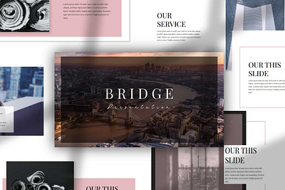 Bridge Presentation Template app branding design html illustration landing landing page lookbook multipurpose page portfolio purpose ui ui design ux ux design web web maintance web multipurpose website