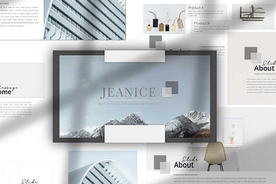 Jeanice Presentation Template app branding clean cv design illustration landign landing page lifestyle lookbook multipurpose portfolio presenattion template purpose ui ui design ux ux design web development web maintance website