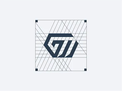 GW monogram concept logo app branding design icon illustration logo typography vector