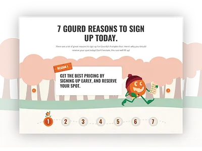 Gourdy's Pumpkin Run :: Reasons to Sign Up Slider pumpkin