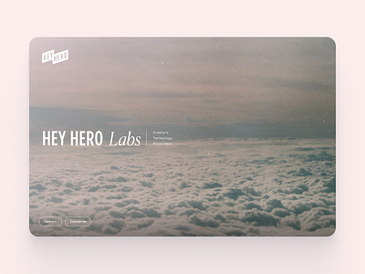 Landing page design branding design typography website