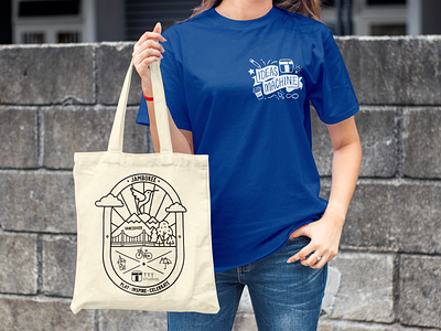 TTT Jamboree apparel graphic design illustration logo t-shirt tote bag