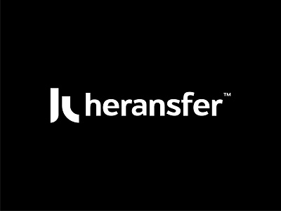 Heransfer Logo Design brand branding brandmark design icon identity letter logo logo design logo designer logo mark logodesign logos logotype mark monogram print symbol type typography