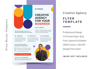 Creative Agency Flyer Template advertising