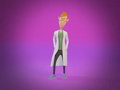 Dr. surgeon 3d 3d art 3d design blender 3d blender3d illustration