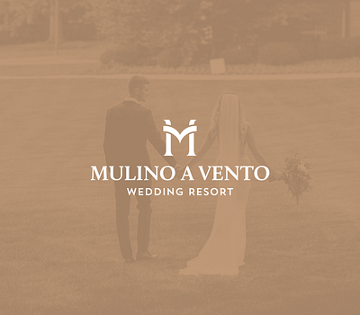 Mulino a Vento | Wedding Resort brand branding couple design hotel logo logodesign logomark logotipo logotype love mark minimal monogram resort wedding