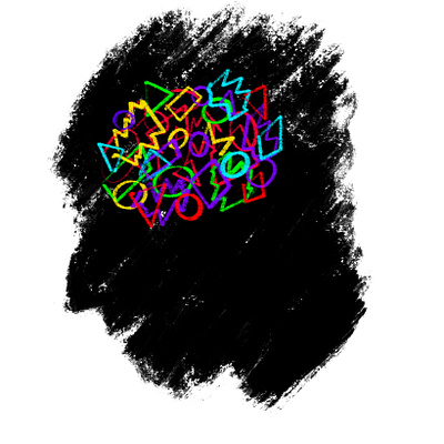 Overthinking! 2d art colors design graphic design graphics illustration minimalist