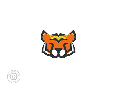 Tiger logo design brand branding design illustration logo logodesign logodesigns ui ux vector