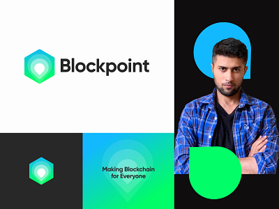 Crypto Logo - Blockchain Technology - Pin Point Exploration blockchain logo branding creative logo crypto logo cryptocurrency decentralized ecommerce identity logo logodesign logomark logos modern logo monogram network pin mark location symbol tech technology