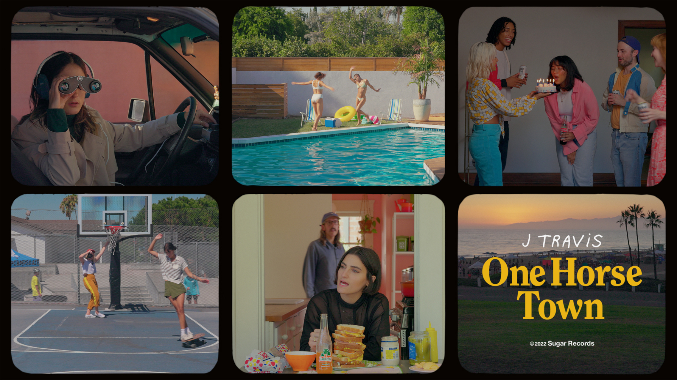 J Travis - One Horse Town branding cinematography design los angeles music music video photography video