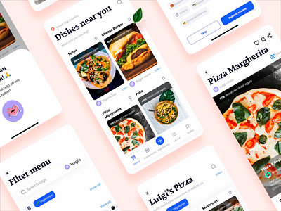 Foodie app mobile app branding comunity design ui ux