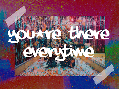PCM Design Challenge | You're There Everytime art artwork church design design challenge graphic design pcmchallenge prochurchmedia social media typography