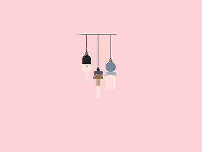 Scandi Chandi design furniture icon illustration illustrator minimal modern scandinavian vector