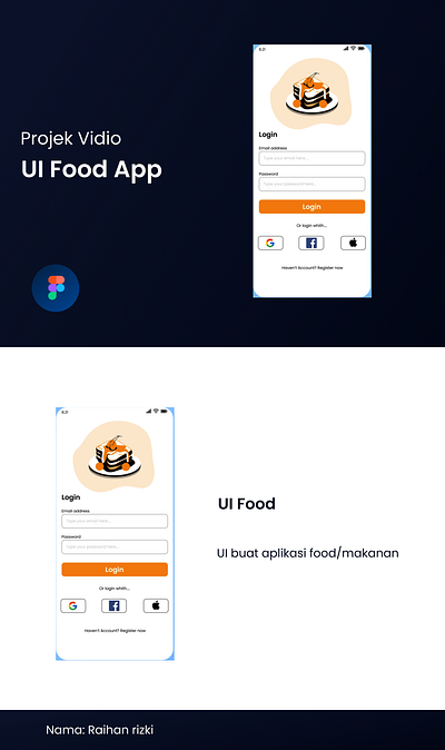 UI food app