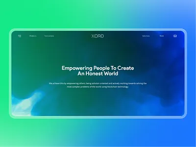 Xord - Web3 R&D Company Website Design 3d blockchain ui blockchain website clean ui cool design design faisal graphic design illustration logo ui web3 web3 website
