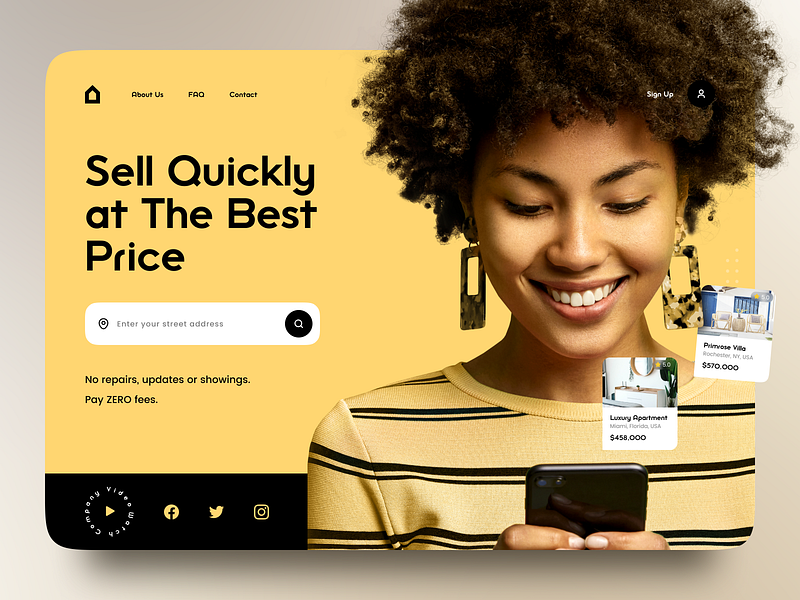 Real Estate Landing Page