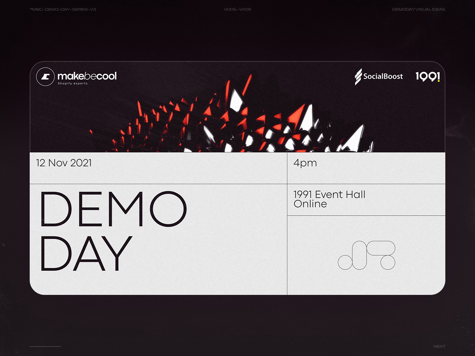 Example of Demo Days Series 3