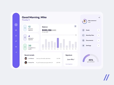 E-Signature Website accounting animation dashboard design document documents e signature esignature homepage interaction interface landing online platform ui ux web web design web interaction website