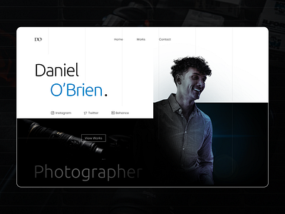 Personal Website Photographer blog inspiration personal website photographer photography ui inspiration web design website website design website inspiration