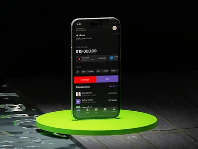 Nord UI Kit app design application banking craftwork design finance iphone 14 mobile mockup screen ui ui kit