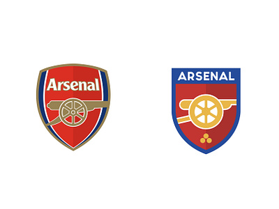 Arsenal Logo Redesign arsenal branding design england football icon logo london ui ux vector