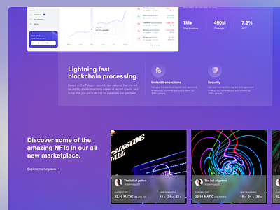 Tetris Landing page app branding design nft typography ui ux vector