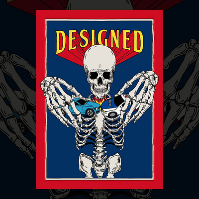 Crash on The-Road. Available for Poster branding graphic design illustration