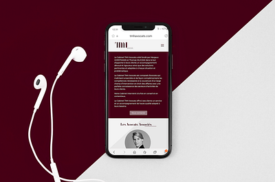 TMH Avocats: from branding to webdesign ui webdesign