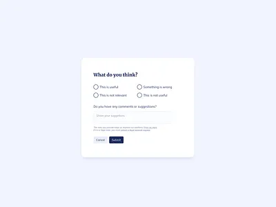 Survey Card UI Design free ui component survey design survey ui survey ui design ui ui component design ui design ui design daily ux ux design