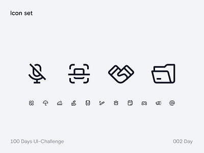 High quality icon set branding design illustration techdesign ui vector