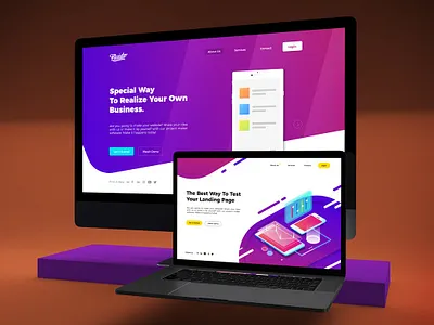 Web Mockup abstract clean device display laptop mac macbook mockup phone phone mockup presentation realistic simple smartphone theme ui ux web webpage website