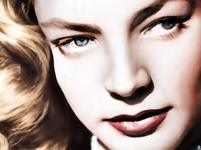 Noirvember illustration illustrator painter photoshop portrait