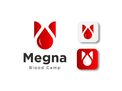 Modern Logo app logo blood blood campaign blood logo brand identity branding business company logo business logo campagian creative logo design dribbble flat minimal gradient logo icon lettermark logo logos modern logo trend logo