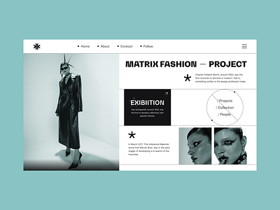 MATRIX FASHION - PROJECT 3d animation app application branding clothes collection color design fashion graphic design illustration logo motion graphics popular project style ui ux vector