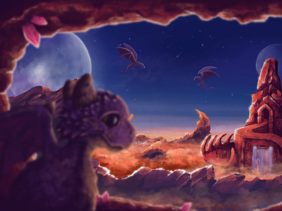 Levora World 3d art cuberto dragon game graphic design graphics illustration metaverse nft token ui ux world