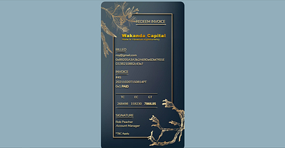 Coupon Invoice 3d amount animation branding coupon graphic design invoice logo motion graphics receipt ui