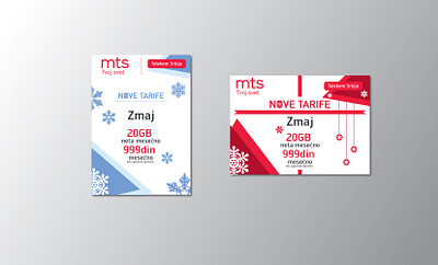 Banners for mobile provider adobe illustrator banner design banner idea banners brand brand new design graphic design illustrator mobile mobile provider mts new provider red and blue tariffs visuals white white banner winter