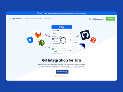 Hero section website branding design graphic illustration vector