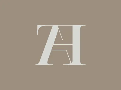 AF Concept af brown letter a letter f letters logo icon monogram