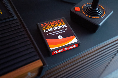 Cartridge Font Coming Soon atari font simplebits type typedesign videogames