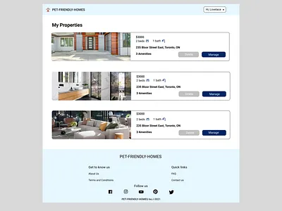 Webpage design ui user research ux web design