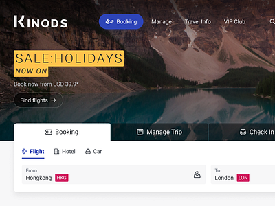 Booking Flight: Homepage✈️ airline booking components concept design system landingpage library retail travel ui