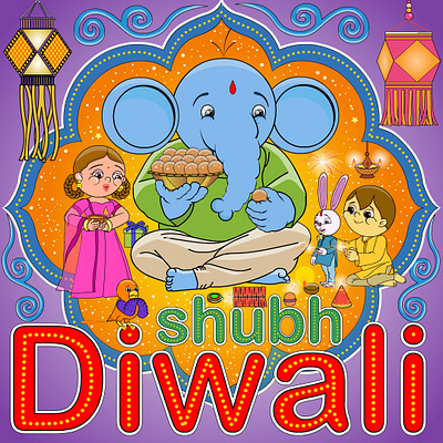 शुभ दिवाली deepawali diwali festival poster hinduism india indian culture