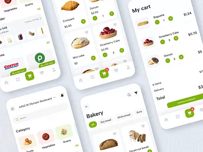 Delivery App android animation app app design app interaction delivery delivery app design food interaction interface ios mobile mobile app mobile ui online shopping ui uiux ux