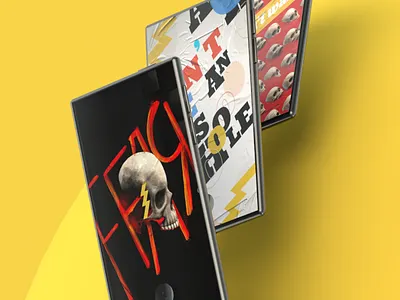 Display Template 3d animation c4d design illustration motion ui